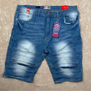 Denim Supply GS-115 Mens Short Jeans Blue Size 38